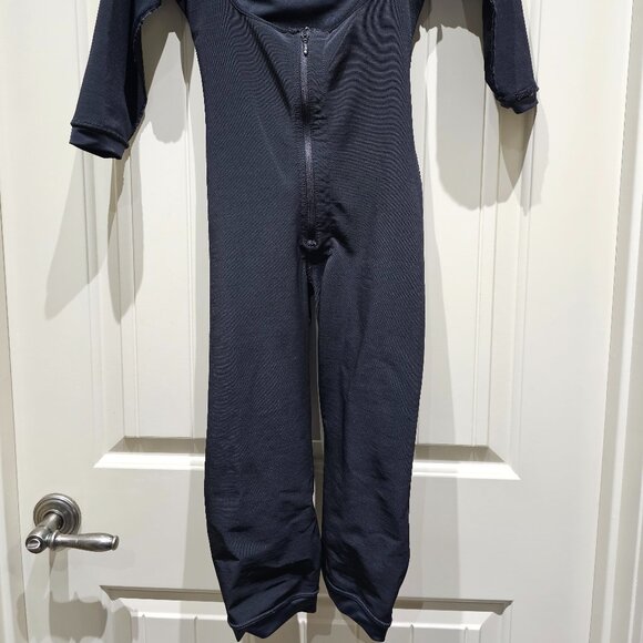 Fajate Compression bodysuit with 3/4 length sleeves, size XS, black - Picture 2 of 6